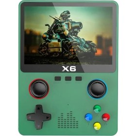 Resim X6 4K HD çıkışı 10000 3D oyunları 16GB Mini küçük kutu TV oyun konsolu Retro Video oyunu konsolları 