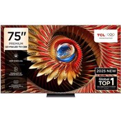 Resim Tcl 75C8K 75" 189 Ekran Uydu Alıcılı Smart 4K QD-Mini Led Google Tv 