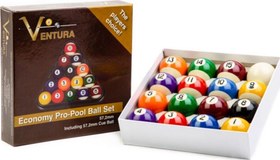Resim Ventura Amerikan Bilardo Top Seti 57,2Mm 