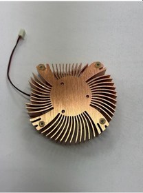 Resim VGA fan ekran kartı fanı ekran kartı soğutucu vida aralıkları 5.5 cm vga fan pin aralıkları 5.5 cm ekran kartı fanı 