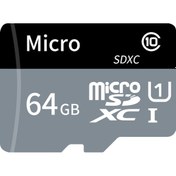 Resim 64gb Micro Sd Tf Kartı U1 C10 - Hızlı Veri Transferi, Hd Video Kaydı, Su Geçirmez, Dijital Cihazlar İçin Dikkat: Kapasite Sahte 