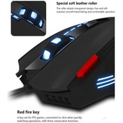 Resim Novahub Zelotes T-60 3200dpi 7 Tuşlu Led Oyuncu Faresi - Usb Kablosuz - Pc/laptop İçin Optik Led Fares 001 