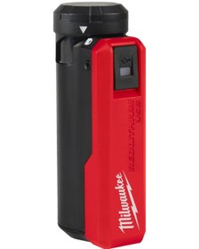 Resim Milwaukee Redlithium Usb Power Bank Usb 3.0 Ah 4932493335 Kırmızı 