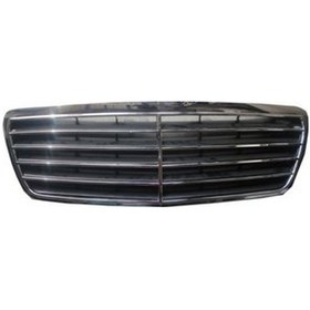 Resim 2000-2002 Mercedes E Class W210- Ön Panjur Komple Nikelajlı-siyah Avantgarde Tyg Adet Oem No:2108880015 