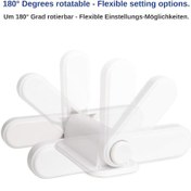 Resim Kapı Kolu 2 Parça, Beyaz, Devrilme Önleyici Kapı Kilidi, Kapı, Zqkla 