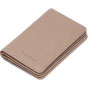 Resim Pudra Deri Unisex Kredi Kartlık - S1KK00001601-P8F 