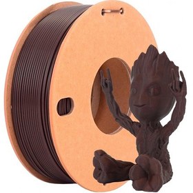 Resim Rhinolab Wood Pla Filament - Walnut 250gr 