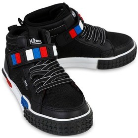 Resim M.P Mpone Ft Sports Casual Erkek Çocuk Spor Ayakkabı 31-35 Numara Siyah 13794330824w1-1 Siyah 