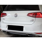 Resim ElitTuning Vw Golf 7 Arka Tampon Eki Difüzör-difizör 7,5 Görünüm 