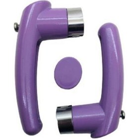 Resim Çaydanlık Sapı Takımı Kulp Tutamak Seti Parlak Lila Yanmaz Lila 