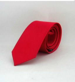 Resim Nar Çiçeği Çocuk Boy Düz Renk Saten Kravat - Ck-32 