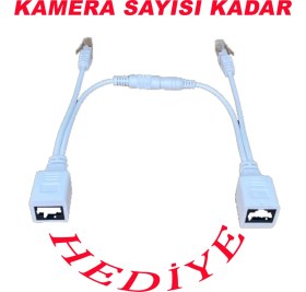 Resim Bises 9' Lu 5 Mp 1940P Sensör 6 Megapiksel Sony Lens Metal Kasa Ip Güvenlik Kamerası Seti_bs 748IP 