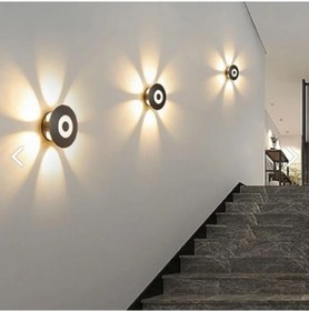 Resim ECONA 7W DEKORATİF LED APLİK GÜNIŞIĞI DIŞ MEKAN ECN-4076 