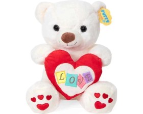 Resim MCM Group 4762 Peluş Ayı Kalpli 30 cm 