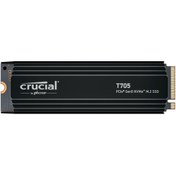 Resim Crucial T705 4TB PCIe Gen5 NVMe M.2 SSD CT4000T705SSD5 (14100-12600 MBs) Heatsink Soğutuculu 