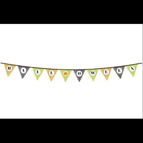 Resim Halloween Kabak Banner Süsü - YOK / STANDART 