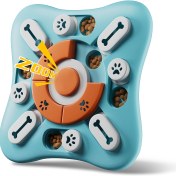 Resim Etkileşimli Köpek Atış Oyuncağı - IQ Eğitimi ve Beyin Stimulation Özelliklerini Birleştirir, Orta ve Büyük Köpekler İçin Ses Tasarımı ile Eğlenceli Yavaş Besleyici 