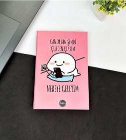 Resim Canım Ben Şimdi Tasarımlı Kırtasiye Seti 