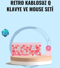 Resim Bluetooth Klavye Ve Mouse Kombinasyonu Usb Alıcılı Kompakt Uzun Ömürlü Diğer 