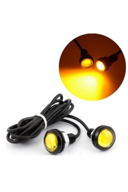 Resim optana Kartal Göz Led Beyaz Ayna Altı Araç Far Led Projektör Sis Farı 