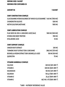 Resim Kevin Levrone Anabolic Animal Flex Glukozamin (Eklem koruyucu) 30 Pack 