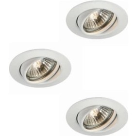 Resim Massive Alpha Spot 3 Lü Set 3 50 Watt Halogen 