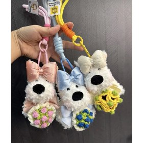 Resim OIMG Yeni 1 Adet Karikatür Çanta Çekicilik Anahtarlık Sevimli Iyi Şanslar Hediye Peluş Oyuncaklar Bebekler (Yurt Dışından) 