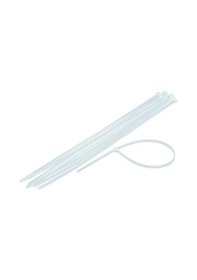 Resim Kupa Plastik Cırt Kelepçe Beyaz 4 8 X 300 Mm 100 Adet 