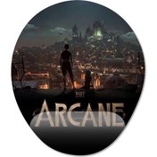 Resim Arcane Bilek Destekli Mousepad Model - 1 Oval 