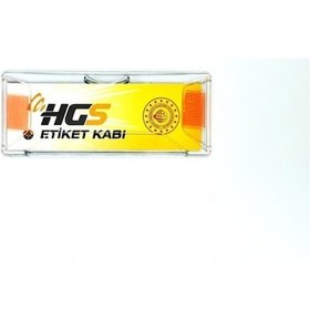 Resim Hgs Etiket Kabı Yeni Versiyon 11X5 Cm (519388038) 