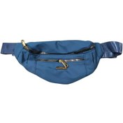 Resim Tongdashop Mavi Hafif Crossbody Bel Çantası - Eller Serbest İphone Çanta Zincir Kayış Mavi 