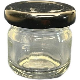 Resim 40ml Şeffaf Cam Konserve Kavanozu Siyah Kapaklı, 24 Adet, Cam Kavanoz, Konserve Kavanozu, Reçel Kavanozu, Bal Kavanozu, Saklama Kavanozu Şeffaf 