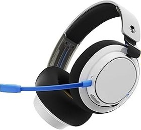 Resim Skullcandy SLYR Pro Kablosuz Çok Platformlu Kulak Üstü Oyun Kulaklığı, Ultra Düşük Gecikmeli USB-A Verici, Playstation veya Xbox, PC, Nintendo Switch ile Uyumlu - Siyah/Mavi 