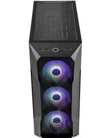 Resim Cooler Master Masterbox TD500 V2 700W 80+ Mid Tower Oyuncu Bilgisayar Kasası Siyah 
