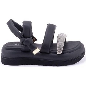 Resim Guja 374 Kadın Sandalet Guj-b23-374 001 Siyah 