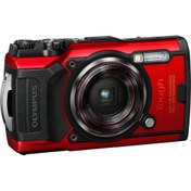 Resim Olympus Tough TG-6 Dijital Fotoğraf Makinesi (Kırmızı) 