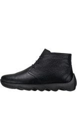 Resim Costo Shoes ST1018 Erkek Siyah Dana Derisi Erkek Bot Rahat Geniş Kalıp Yeni Sezon Özel Seri 
