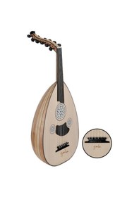 Resim Yonka Ud-10k Kelebek Ağacı Ud Abanoz Klavye El Yapımı Yüksek Kaliteli Ud 