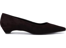 Resim Tamer Tanca Kadın Hakiki Deri Kahverengi Süet Topuklu Ayakkabı 492 61050 Bn Ayk Sk25-26 Kahve Suet Kahverengi 