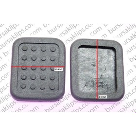 Resim Mitsubishi Pajero, L300 Fren,debriyaj Pedal Lastiği 2 Adet 