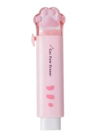 Resim Pati Silgi Pvc Kırtasiye Hediyelik Gift Kedi Pençe Pembe Kurşun 