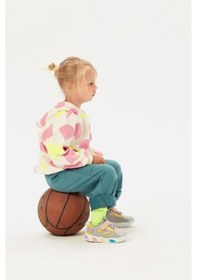 Resim Vicco Lamb Çocuk Renkli Işıklı Cırtlı Hafif Spor Ayakkabı 346.25k.227 Gümüş 