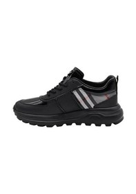 Resim Marcomen 22043 Hafif İthal Deri Erkek Sneaker Spor Ayakkabı Siyah 
