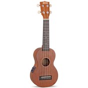 Resim Mahalo Java Series Soprano Ukulele (Transparent Brown) 