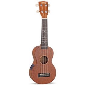 Resim Mahalo Java Series Soprano Ukulele (Transparent Brown) 