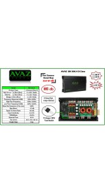 Resim Avaz BK-300.4 4X300 Rms 4 Kanallı Anfi (Amfi) 