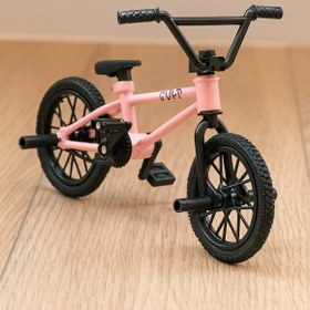 Resim TOYFEST Tech Deck BMX Bisikleti Cult Pembe Gerçek Metal Çerçeve Parmak Bisiklet Oyuncak Model 12 