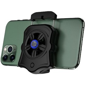 Resim Microcase Siyah Cep Telefonu Soğutucu Fan 500 Mah Pil 400 Rpm Al2523 