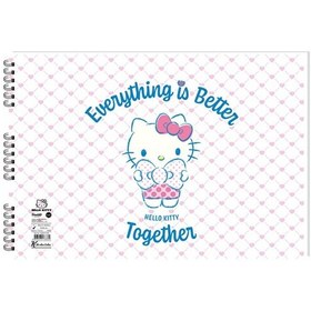 Resim Hello Kitty 25 35 15 Yp. Spiralli Resim Defteri 
