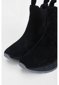 Resim Tamer Tanca Kadın Hakiki Deri Siyah Süet Casual Bot 775 2955 Bn Bot Sk23/24 Sıyah Suet 